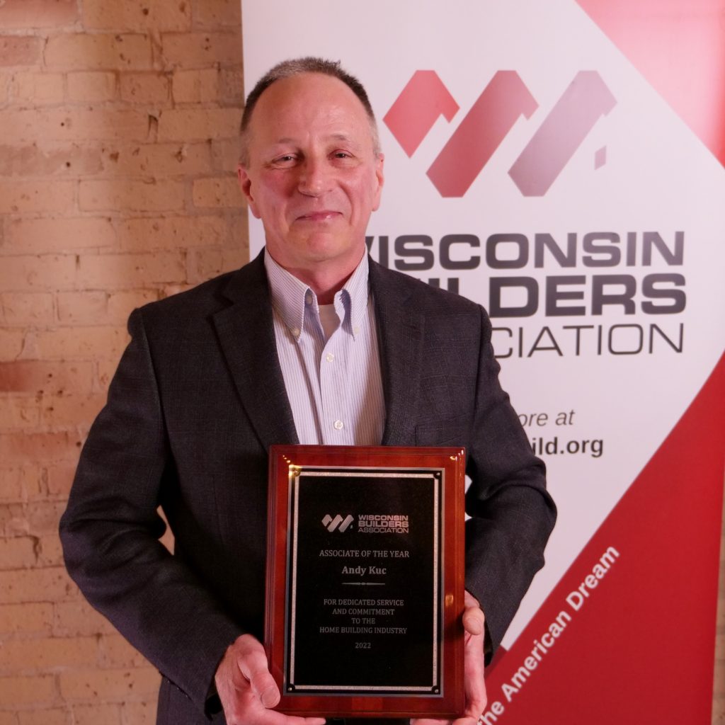 Wisconsin Builders Association Names PSD’s Andy Kuc Associate of the Year